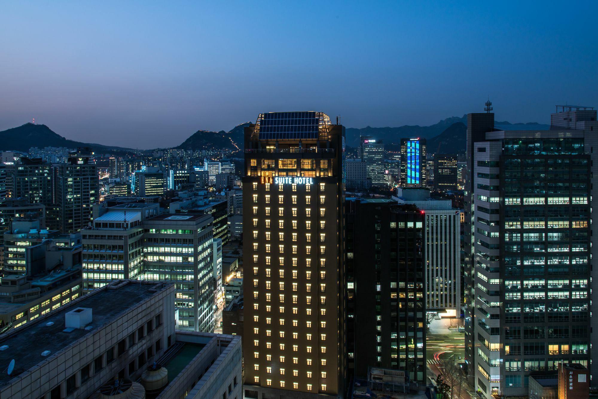 ENA Suite Hotel Namdaemun Seoul Exterior foto